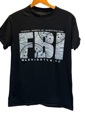 FBI Federal Bureau of Investigations Washington DC Graphic Tee